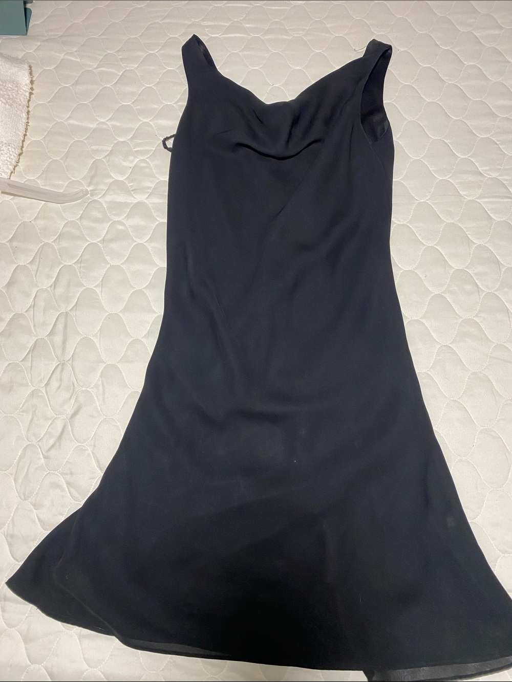 Jump Black Cowl Neck Mini Dress